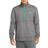 Nike Sportswear Club Brushed-Back 1/2-Zip Sweatshirt - Charcoal Heather/Light Green Spark/Light Green Spark