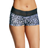 Maidenform Dream Cotton with Lace Boyshort - Black Eclipse Cat Print/Black