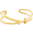 Kendra Scott Livy Gold Cuff Bracelet - Gold/Transparent