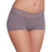 Maidenform Cotton Boyshort with Lace - Steel Grey Dot