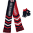 Foco Washington Nationals Glove & Scarf Combo Set