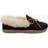 Minnetonka Alpine Genuine Shearling W - Black