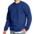 Hanes ComfortBlend EcoSmart Crew Sweatshirt - Deep Royal