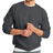 Hanes ComfortBlend EcoSmart Crew Sweatshirt - Charcoal Heather