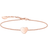 Thomas Sabo Heart Bracelet - Rose Gold