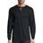 Hanes Beefy-T Henley Long-Sleeve T-shirt - Ebony