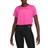 Nike Dri-FIT One Icon Clash Cropped Training Top Women - Active Pink