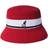 Kangol Bermuda Stripe Bucket Hat - Scarlet