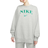 Nike Sportswear Essentials Oversized Fleece Sweatshirt Women's - Dark Grey Heather/Malachite