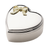 Nordahl Andersen Heart Jewellery Box - Silver/Gold