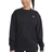 Champion Powerblend Fleece Oversized Crew Sweatshirt - Black