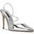 Nine West Fames - Silver/Clear