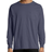 Hanes ComfortWash Garment Dyed Long Sleeve Pocket T-shirt Unisex - Anchor Slate