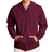 Hanes ComfortBlend EcoSmart Full Zip Hoodie - Maroon