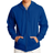 Hanes ComfortBlend EcoSmart Full Zip Hoodie - Deep Royal