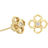 Kendra Scott Rue Stud Earrings - Gold/Transparent