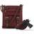 Jessie & James Hannah Concealed Carry Lock and Key Crossbody - Wine