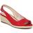 LifeStride Socialite Wedge - Fire Red