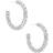 Kendra Scott Maggie Small Hoop Earrings - Silver