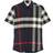 Burberry Somerton Check Stretch Cotton Shirt - Navy