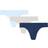 Champion Free Cut Thong 3-pack - Collage Blue/Soft Crayon Grey/Athletic Blue