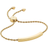 Monica Vinader Linear Chain Bracelet, Gold Vermeil on Silver