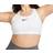 Nike Dri-FIT Swoosh High-Support Non-Padded Adjustable Sports Bra - White/Black