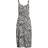 Vero Moda Sleeveless Floral Print Dress - White