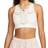 Nike Dri-FIT Swoosh Air Force 1 Medium-Support Laced Sports Bra - Light Soft Pink/Pink Oxford/Sail/Light Soft Pink