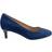 Trotters Fab - Navy Suede