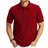 Hanes FreshIQ X-Temp Pique Polo Shirt - Deep Red