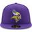 New Era Minnesota Vikings Omaha 59Fifty Fitted Cap - Purple