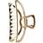 Kitsch Open Shape Claw Clip Gold