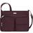 Travelon Anti-Theft Essentials Patch Pocket Crossbody - Dark Bordeaux