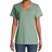 Hanes Women's ComfortWash V-Neck Tee - Cypress Green