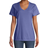 Hanes Women's ComfortWash V-Neck Tee - Deep Forte Blue