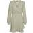 Vero Moda Women's Karma Dress - Snow White W/Green Check