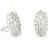 Kendra Scott Grayson Stud Earrings - Silver/Transparent