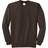 Hanes Ultimate Cotton Heavyweight Crewneck Sweatshirt - Dark Chocolate