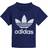 Adidas Toddler's Trefoil Tee - Night Sky/White (H35522)