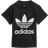 Adidas Toddler's Trefoil Tee - Black/White (DV2829)