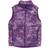 The North Face Youth Printed Reactor Insulated Vest - Gravity Purple Paint Spots Print (NF0A5J1V-2H8)