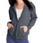 Hanes Women's ComfortSoft EcoSmart Full-Zip Hoodie Sweatshirt - Slate Heather