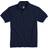 Hanes Kid's Cotton-Blend EcoSmart Jersey Polo - Navy (054Y)