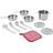 Teamson Kids Teamson Little Chef Frankfurt Stainless Steel Cooking Accessory Set