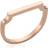 Monica Vinader Rose Gold Signature Thin Ring