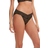 Hanky Panky X-Dye Leopard Print Lace Vikini - Black/ Praline