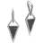 John Hardy Tiga Transformable Drop Earring - Silver/Black