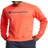 Champion Powerblend Fleece Crew Script Logo - Poppy Orange