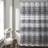 Lush Hygge Geo Shower Curtain (16T002813)